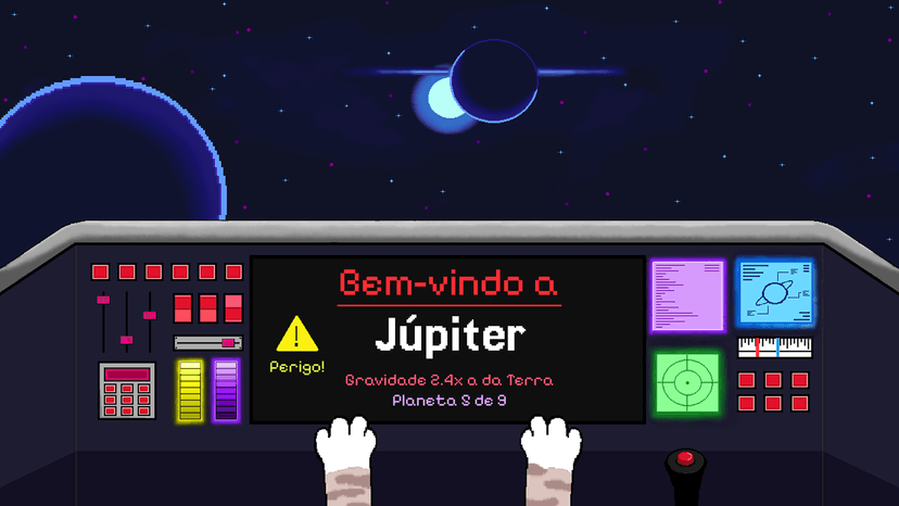 Tela de transição - Júpiter