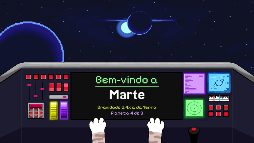 Tela de transição - Marte