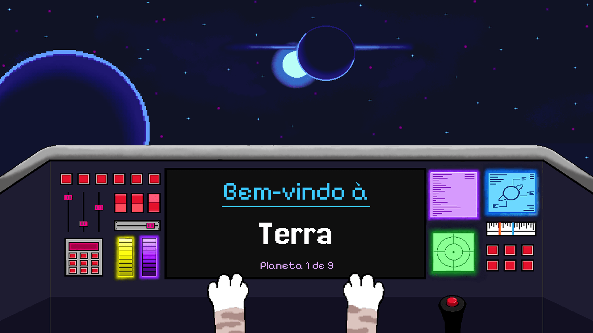 Tela de transição - Terra